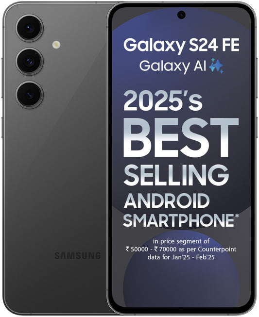 Samsung Galaxy S24 FE 5G (Graphite, 128 GB)  (8 GB RAM)